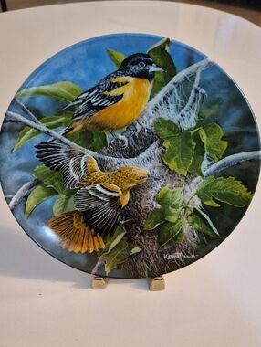 Knowles Vintage collectible porcelain decorative plates 5pcs